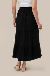 Tiered Maxi Skirt - Happily Ever Atchison Shop Co.