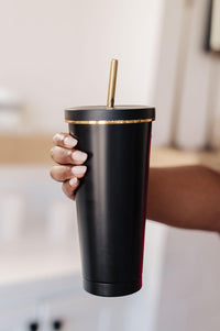 Total Eclipse Tumbler in Black - Happily Ever Atchison Shop Co.