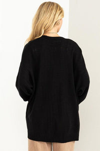 True Story Open Front Cardigan Sweater - Happily Ever Atchison Shop Co.