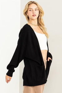 True Story Open Front Cardigan Sweater - Happily Ever Atchison Shop Co.