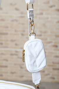 Under Your Spell Crossbody in White - Happily Ever Atchison Shop Co.