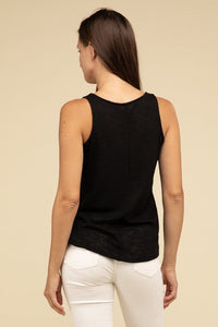 V Neck Sleeveless Cami Top - Happily Ever Atchison Shop Co.