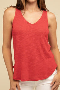 V Neck Sleeveless Cami Top - Happily Ever Atchison Shop Co.