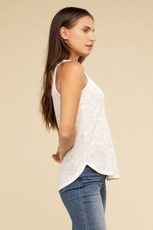 V Neck Sleeveless Cami Top - Happily Ever Atchison Shop Co.