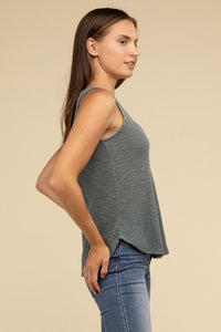 V Neck Sleeveless Cami Top - Happily Ever Atchison Shop Co.