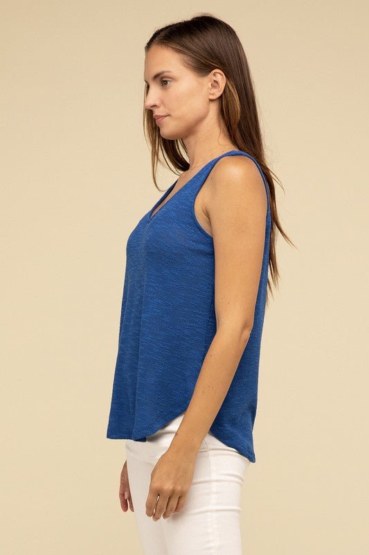 V Neck Sleeveless Cami Top - Happily Ever Atchison Shop Co.