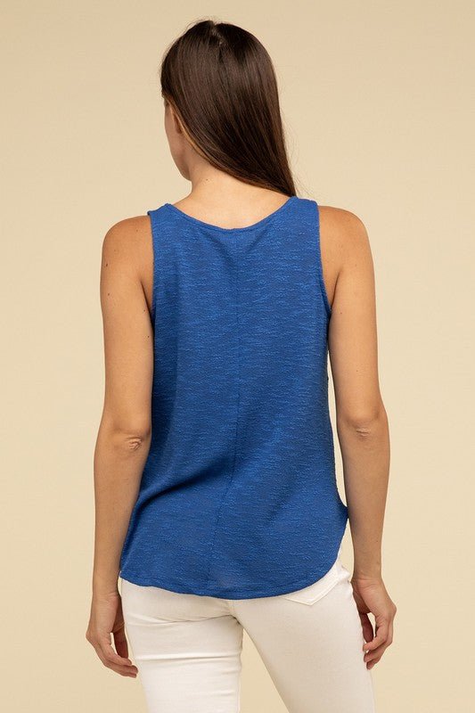 V Neck Sleeveless Cami Top - Happily Ever Atchison Shop Co.