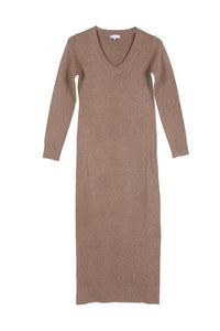 V - Neck Sweater Maxi Dress - Happily Ever Atchison Shop Co.