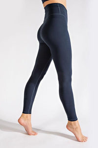 V Waist Full Length Leggings - Happily Ever Atchison Shop Co.