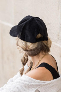 Velour Ball Cap - Happily Ever Atchison Shop Co.