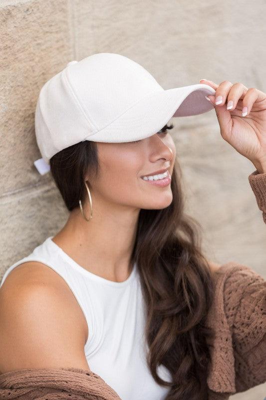 Velour Ball Cap - Happily Ever Atchison Shop Co.