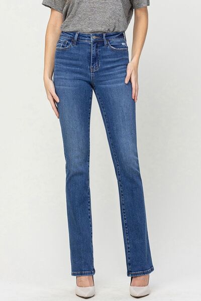 Vervet by Flying Monkey High Waist Bootcut Jeans - Happily Ever Atchison Shop Co.