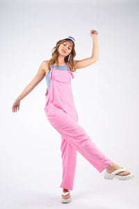 VERY J Knot Strap Jumpsuit with Pockets - Happily Ever Atchison Shop Co.