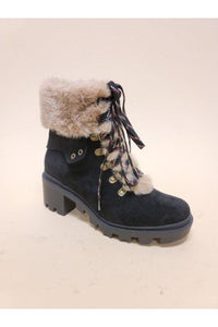 VINI - FUR COMBAT BOOTIES - Happily Ever Atchison Shop Co.