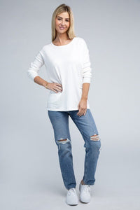 Viscose Front Pockets Sweater - Happily Ever Atchison Shop Co.