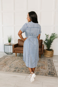 Wait For It Denim Shirtdress - Happily Ever Atchison Shop Co.