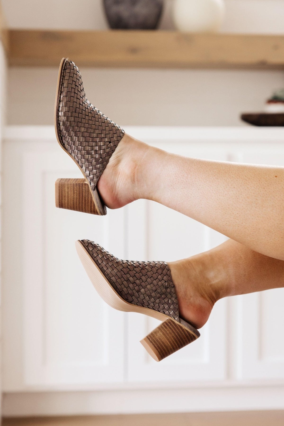 Walk With Me Woven Mules - Happily Ever Atchison Shop Co.