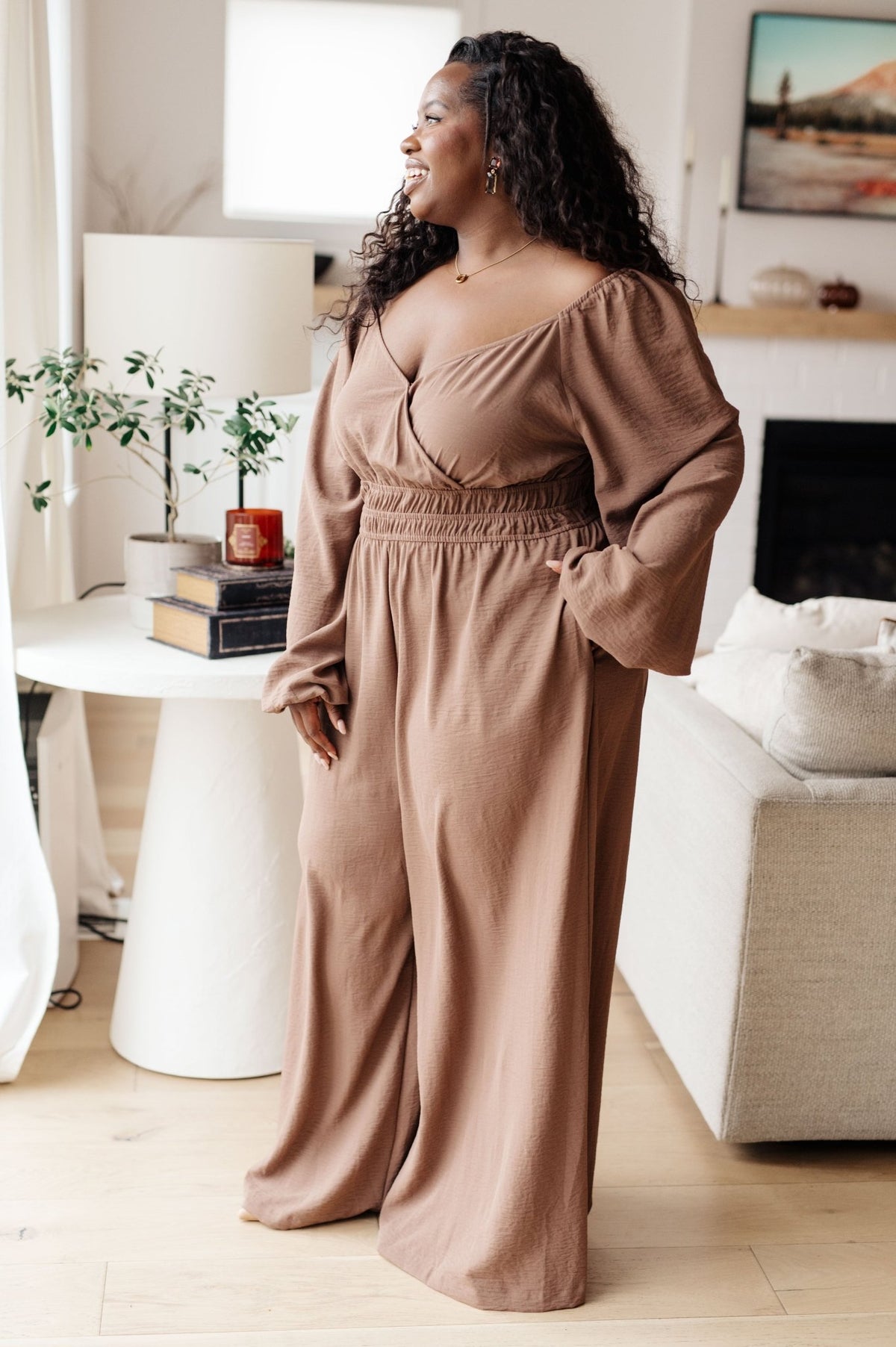 Wandering Vista Wide Leg Jumpsuit - Happily Ever Atchison Shop Co.