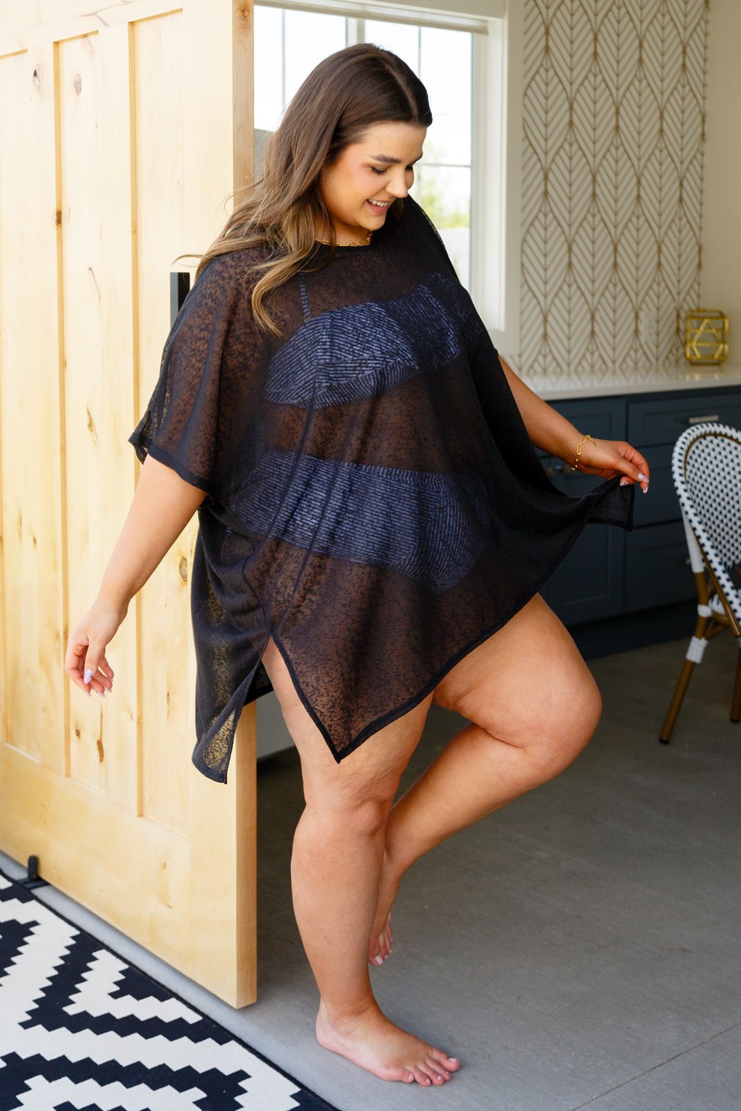 Warm Days, Cool Nights Top in Black - Happily Ever Atchison Shop Co.