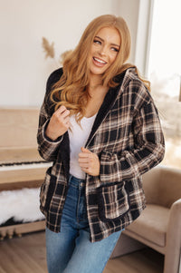 Warped Noise Reversible Plaid Shacket - Happily Ever Atchison Shop Co.