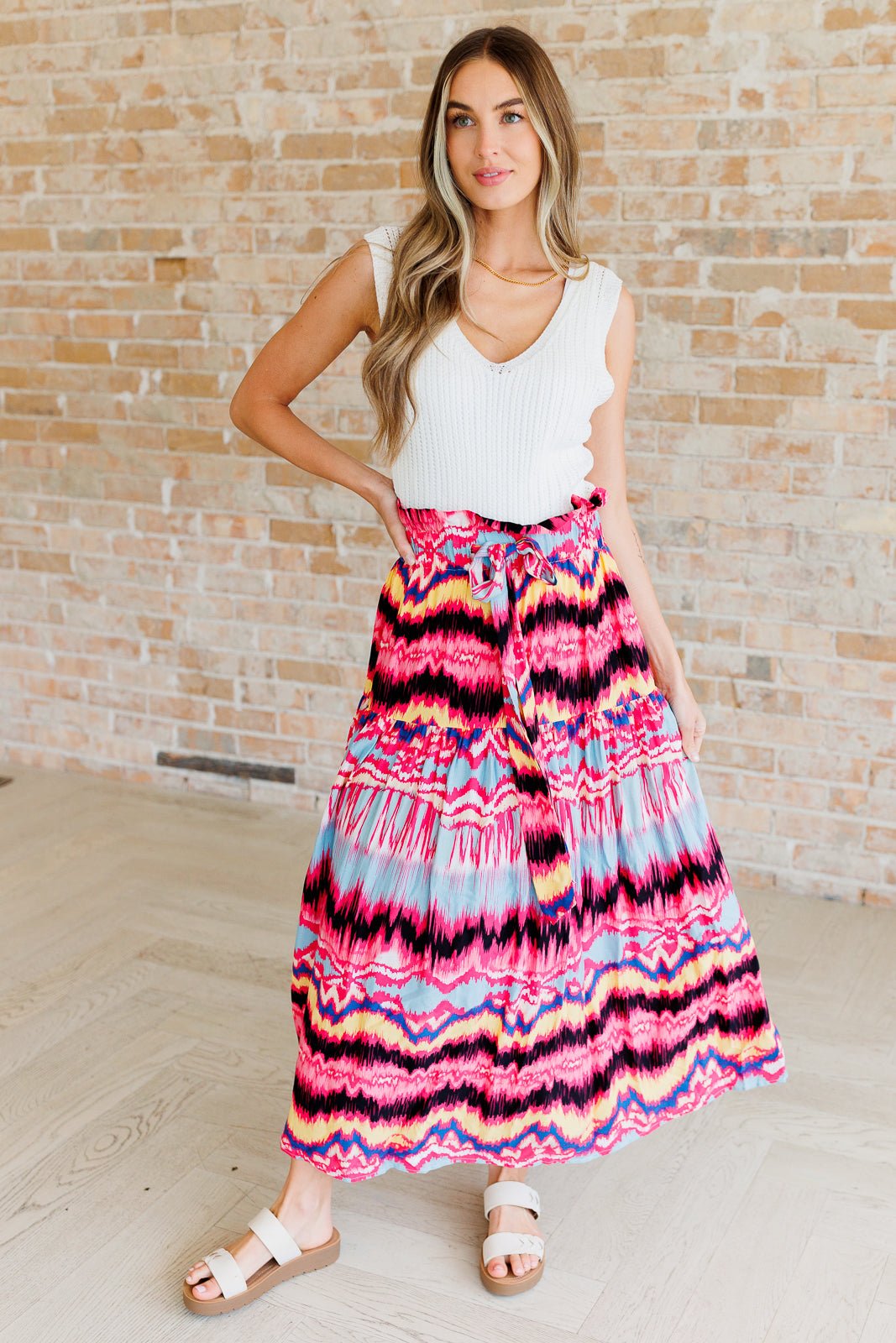 Watch Me Twirl Abstract Skirt - Happily Ever Atchison Shop Co.