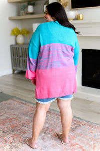 When We're Grooving Open Front Cardigan - Happily Ever Atchison Shop Co.