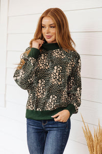 Where Are We Going Mock Neck Pullover - Happily Ever Atchison Shop Co.