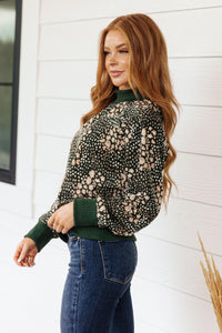 Where Are We Going Mock Neck Pullover - Happily Ever Atchison Shop Co.
