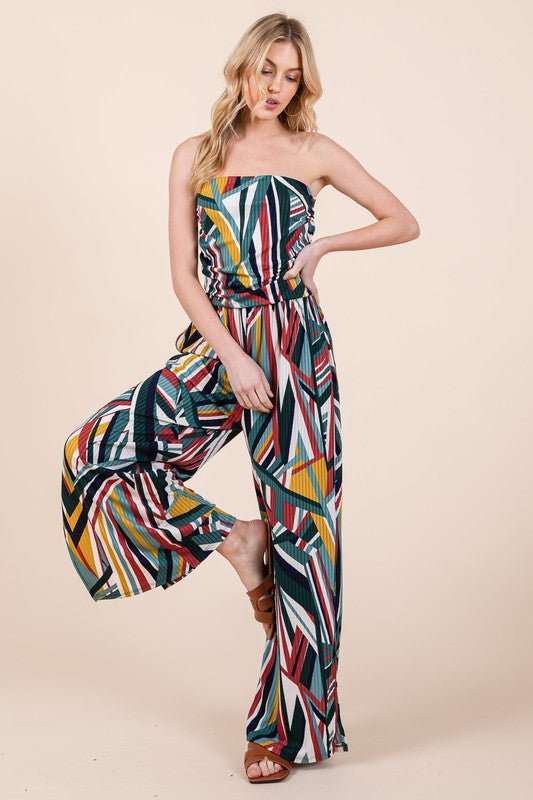 Wide Leg Jumpsuit with Pockets - Happily Ever Atchison Shop Co.