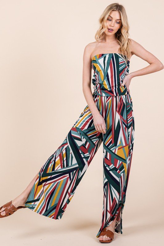 Wide Leg Jumpsuit with Pockets - Happily Ever Atchison Shop Co.