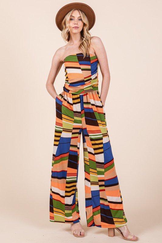 Wide Leg Jumpsuit with Pockets - Happily Ever Atchison Shop Co.