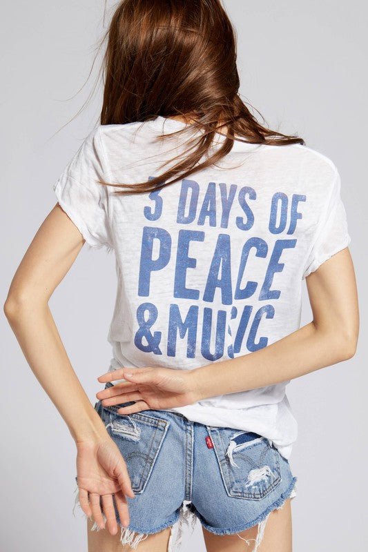 Woodstock 3 Days of Peace & Music Tee - Happily Ever Atchison Shop Co.