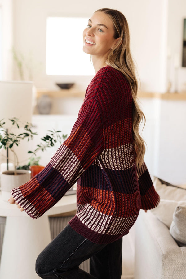 World of Wonder Striped Sweater - Happily Ever Atchison Shop Co.