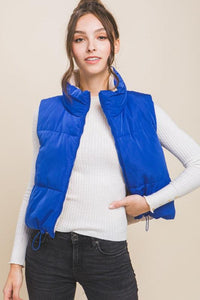 Woven Solid Reversible Vest - Happily Ever Atchison Shop Co. 