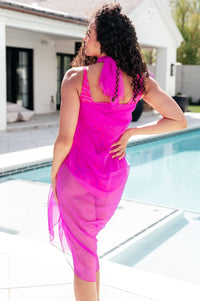 Wrapped In Summer Versatile Swim Cover in Pink - Happily Ever Atchison Shop Co.