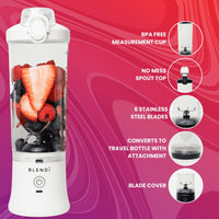 X Portable Blender (24oz) - Happily Ever Atchison Shop Co.