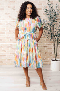 Young, Wild & Free Round Neck Dress - Happily Ever Atchison Shop Co.