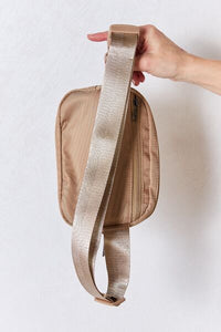 Zenana Adjustable Strap Sling Bag - Happily Ever Atchison Shop Co.