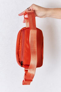 Zenana Adjustable Strap Sling Bag - Happily Ever Atchison Shop Co.