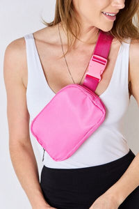 Zenana Adjustable Strap Sling Bag - Happily Ever Atchison Shop Co.