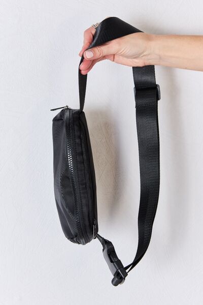 Zenana Adjustable Strap Sling Bag - Happily Ever Atchison Shop Co.