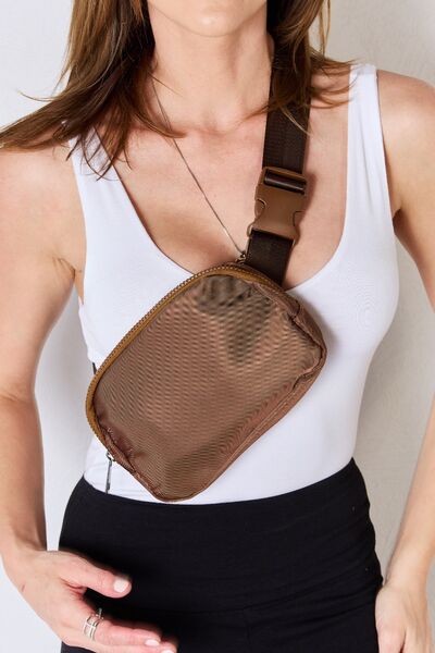 Zenana Adjustable Strap Sling Bag - Happily Ever Atchison Shop Co.