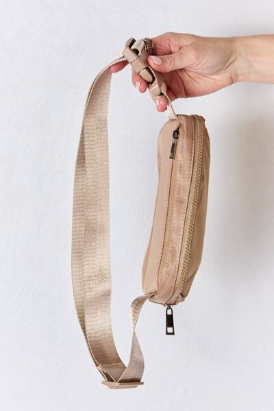 Zenana Adjustable Strap Sling Bag - Happily Ever Atchison Shop Co.