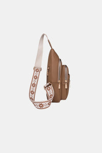 Zenana PU Leather Sling Bag - Happily Ever Atchison Shop Co.