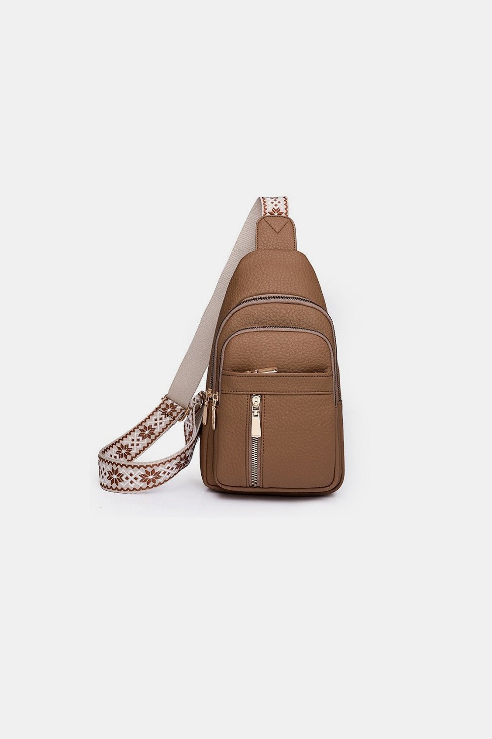 Zenana PU Leather Sling Bag - Happily Ever Atchison Shop Co.