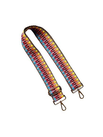 Zigzag Aztec Guitar Strap - Happily Ever Atchison Shop Co.