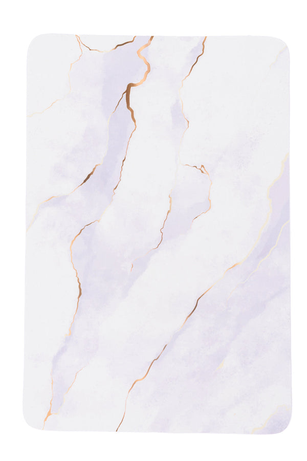 Say No More Luxury desk pad in White Marble - Happily Ever Atchison Shop Co.  