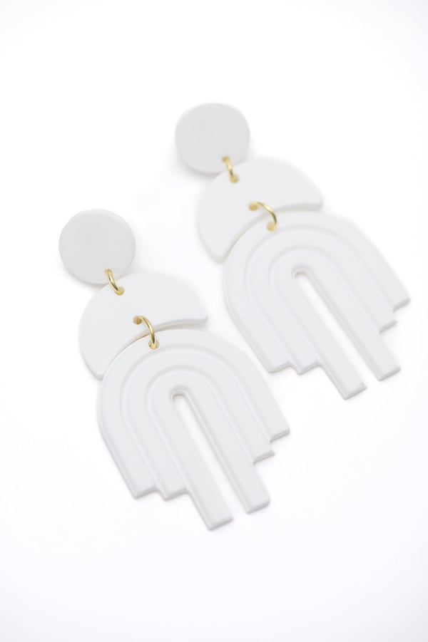 This Promise  Earrings in Cream - Happily Ever Atchison Shop Co.  