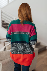 Keep it Cozy Striped Cardigan - Happily Ever Atchison Shop Co. 